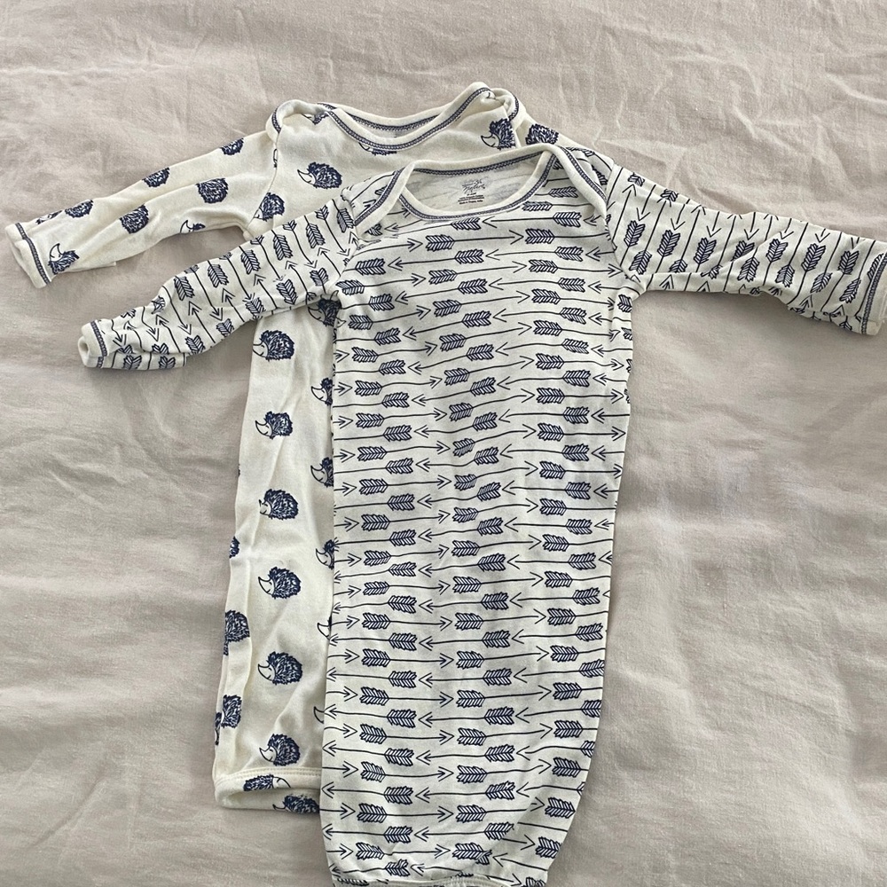 Touched by Nature Organic Cotton Nightgown Bundle